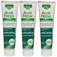 ESI Aloe Fresh Toothpaste Crystal Mint x 3